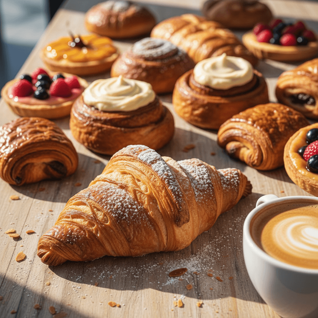Fresh daily pastries